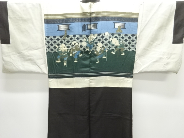 Japanese Kimono / Zugawari Silk